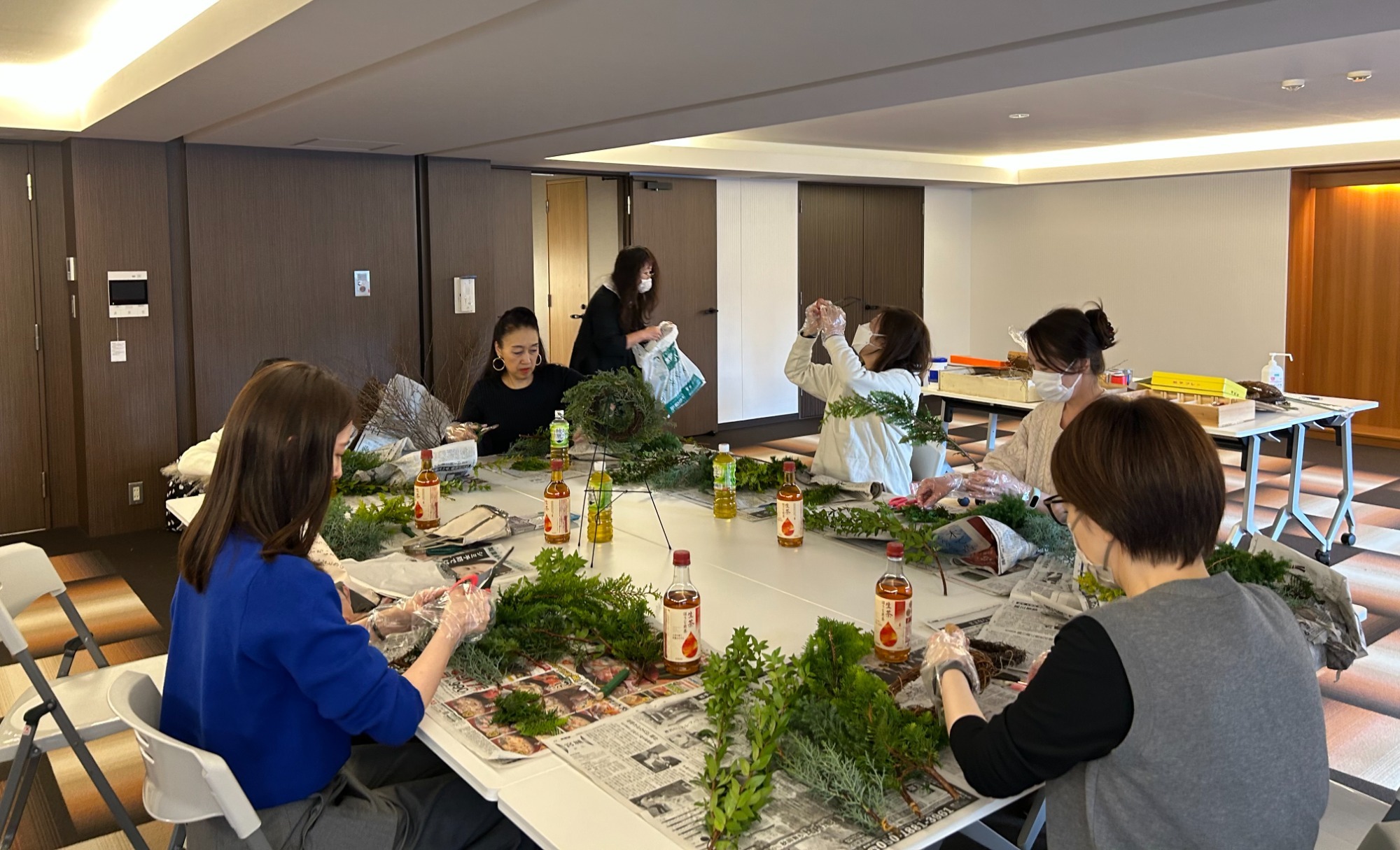 クリスマスリースワークショップ